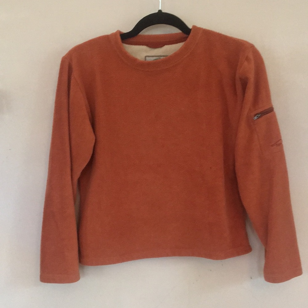 Orange horny toad fleece